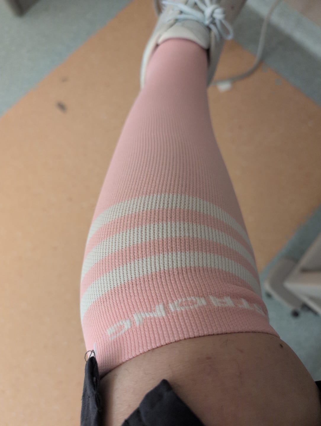 Customer photo review of NurseStrong Performance Compression Socks