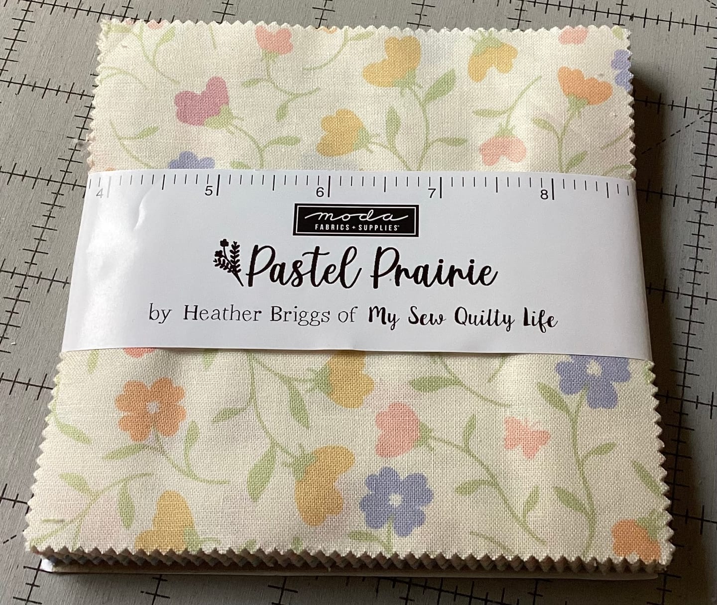 Customer photo review of Pastel Prairie Charm Pack Precuts for Moda - 31780PP