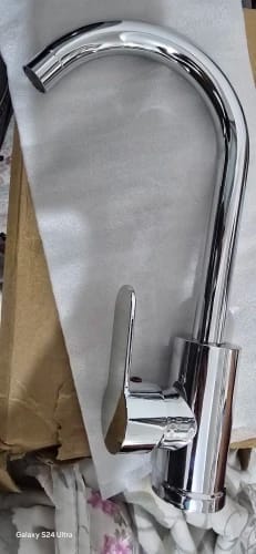 Customer photo review of Simple Kitchen Faucet - Ctzszm Stainless Steel