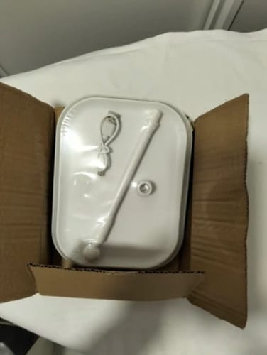 Customer photo review of LED Vanity Mirror – Touch Control Desktop Dressing Mirror
