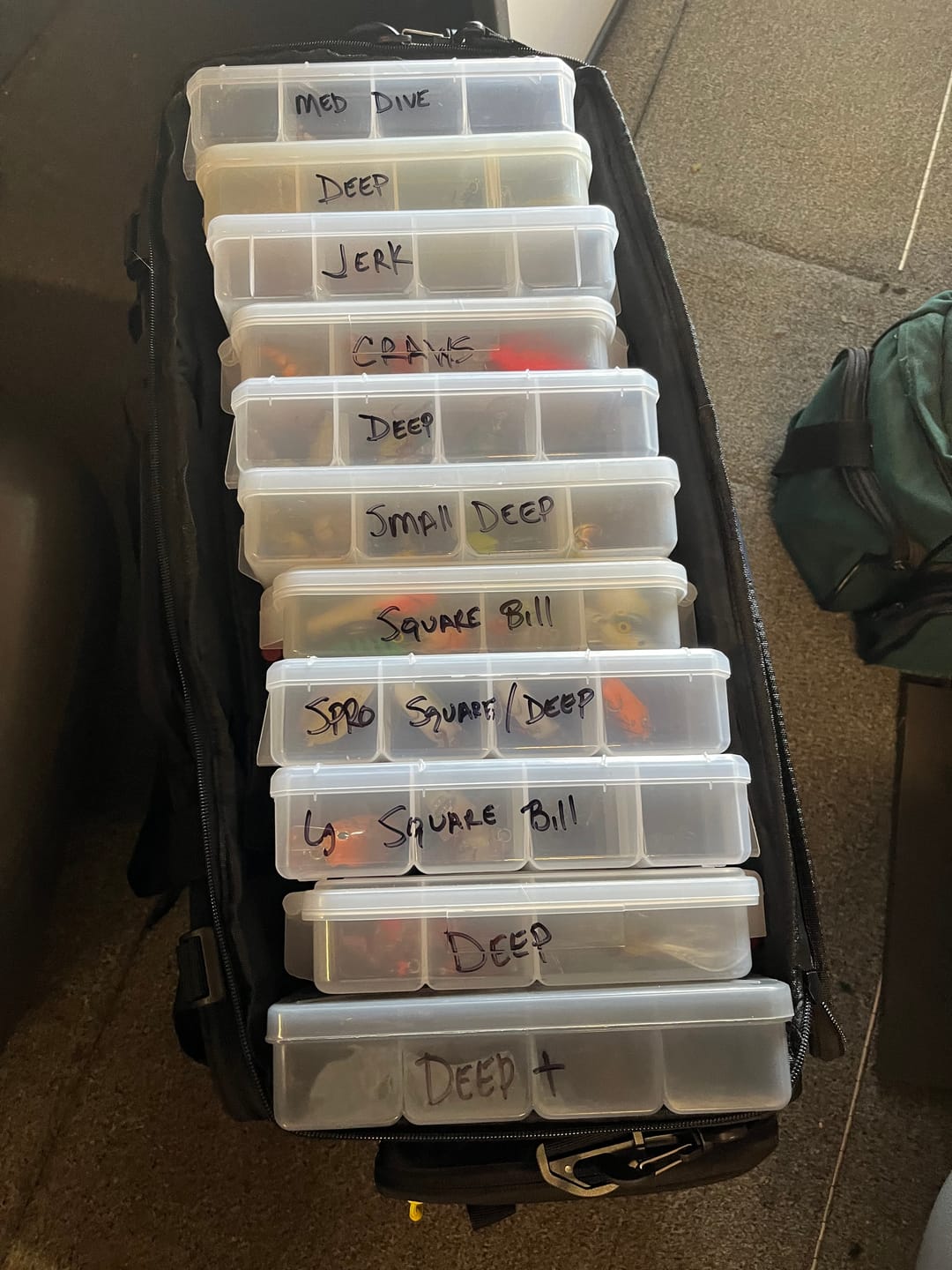 Customer photo review of Beyond Fishing Hauler Tackle Bags -Available in Medium, Large, and Extra-Large