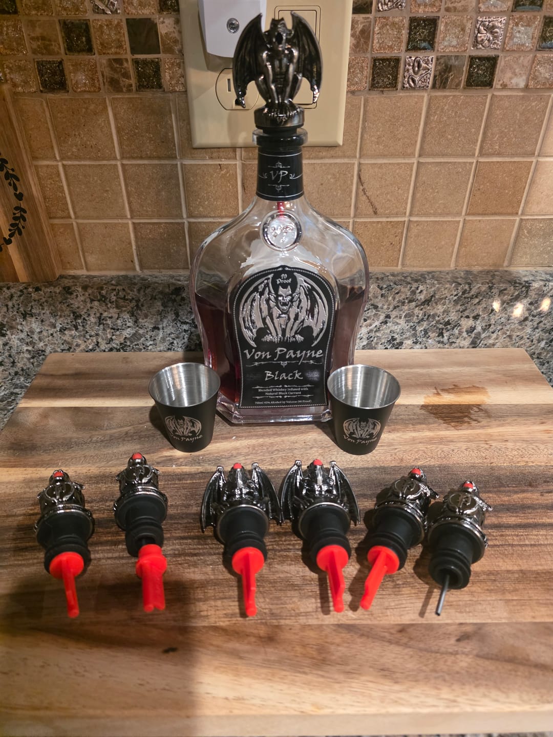 Customer photo review of Von Payne Shot glass