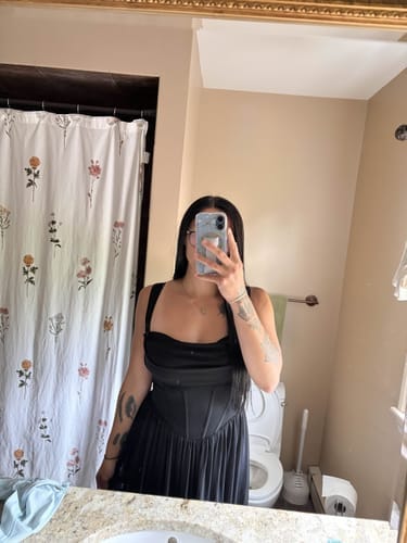 Customer photo review of Celeste Maxi Dress