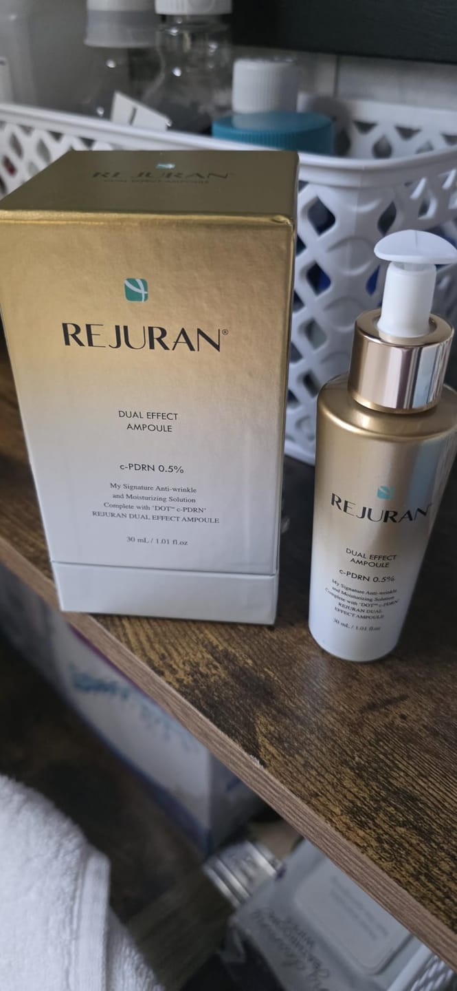 Customer photo review of Rejuran Dual Effect Ampoule