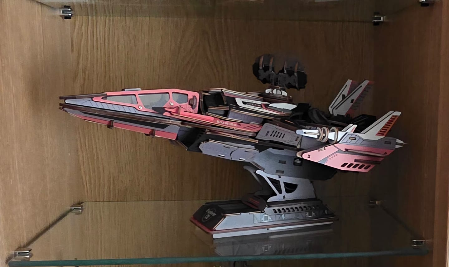 Customer photo review of Rokrgeek Explorer Starship 3D Wooden Puzzle Kit