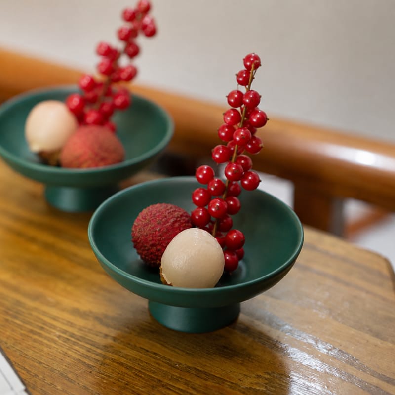 Customer photo review of Akihiko Tea Art Dessert Plate