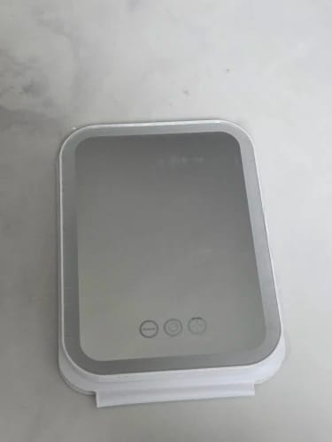 Customer photo review of LED Makeup Mirror – Dimmable Folding Vanity Mirror