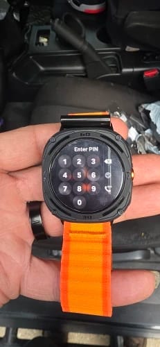 Customer photo review of Samsung Galaxy Nylon Loop Watch Band - Ultra/Ultra2 No Gaps Strap