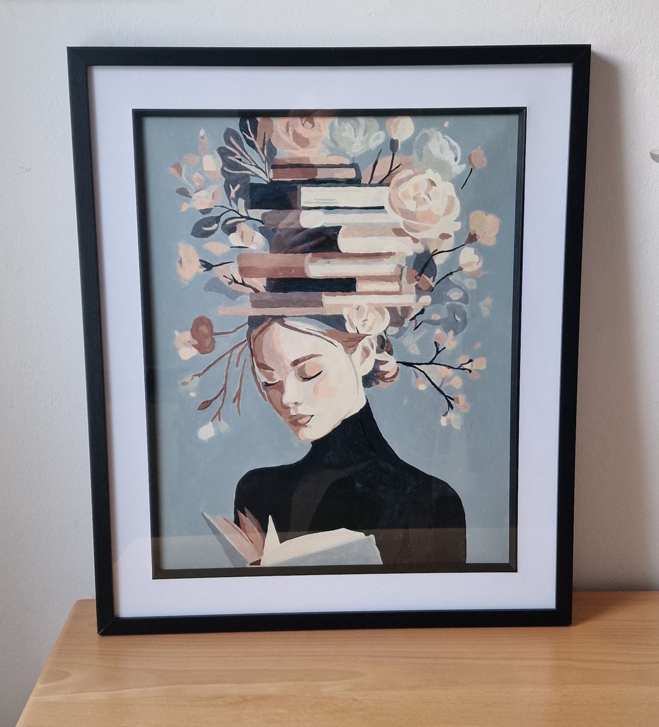 Customer photo review of Book garden | Paint by Number