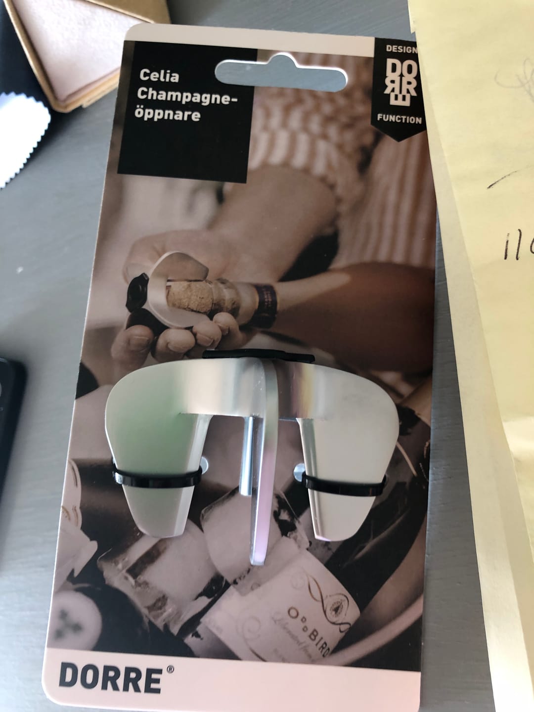 Customer photo review of Dorre Celia Champagneöppnare