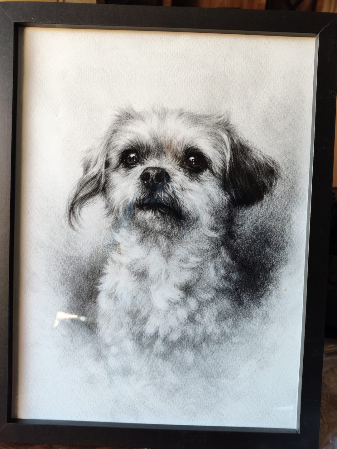 Customer photo review of Charcoal - Gepersonaliseerde Poster