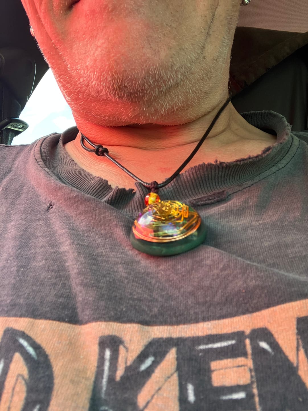 Customer photo review of Magnetic Energy Talisman