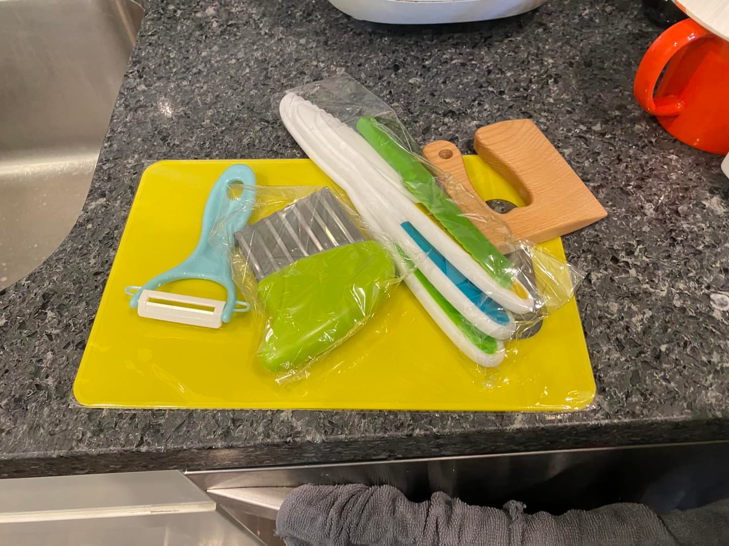 Customer photo review of Kit de cuisine Montessori pour enfant