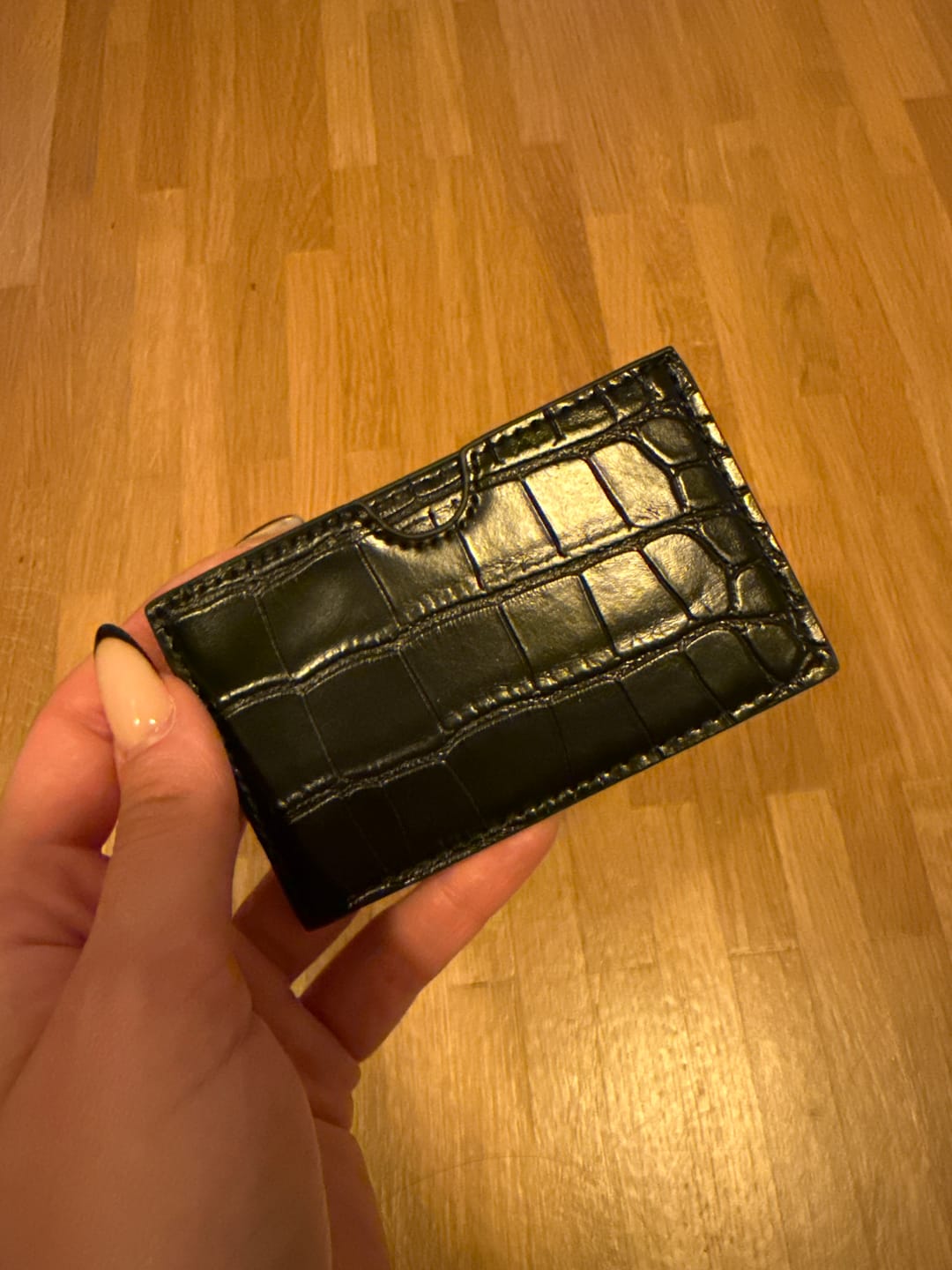Customer photo review of CARDHOLDER - KROKO