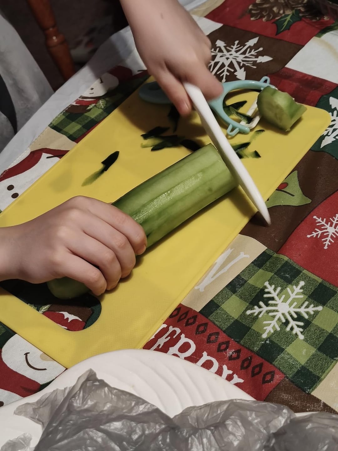 Customer photo review of Kit de cuisine Montessori pour enfant