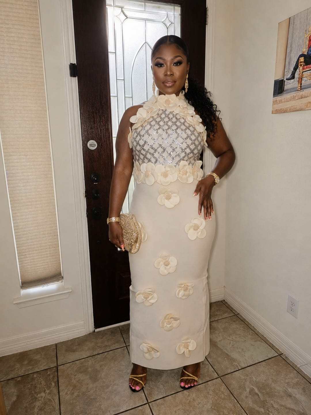 Customer photo review of Rose 3D Dress