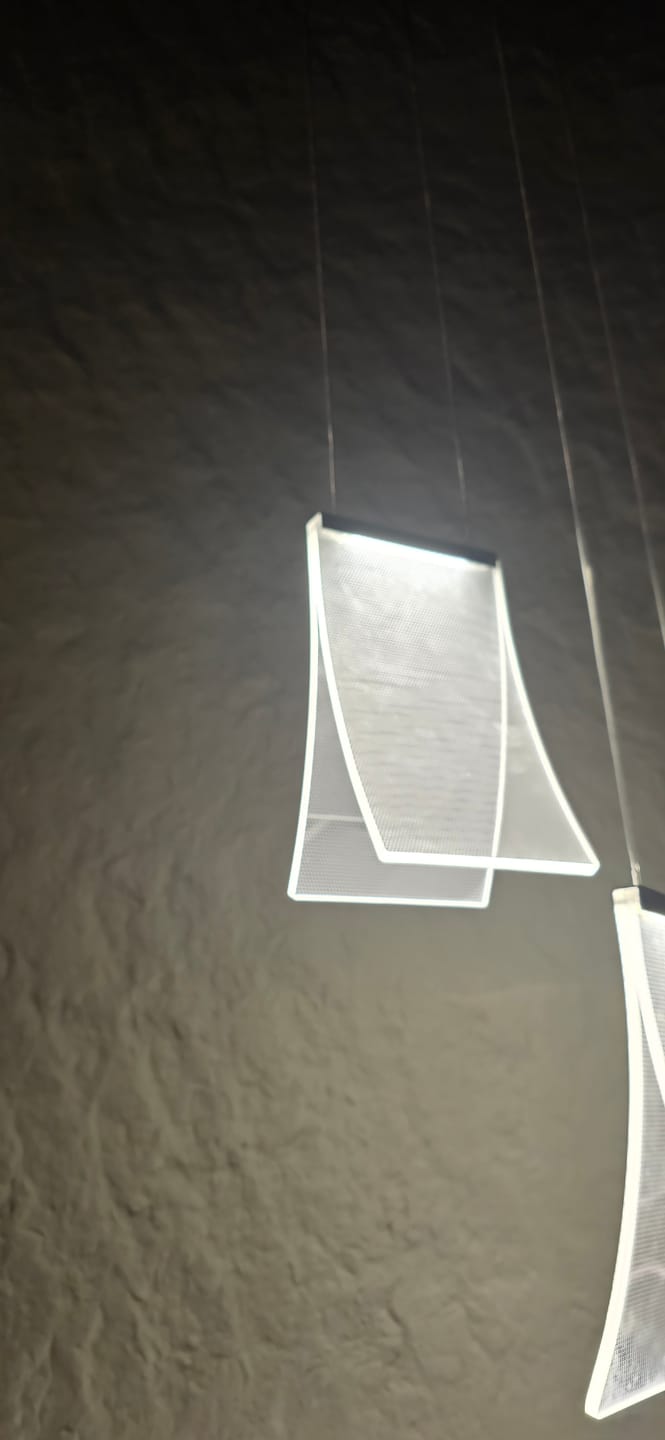 Customer photo review of Aura Clear Pendant Lamp MA05537CA-001 / MA05537C-001-02