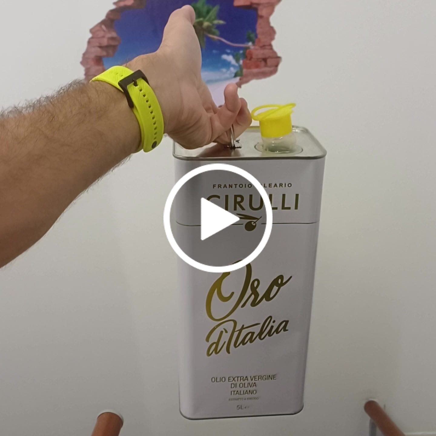 Customer video review of 1 lattina di olio extravergine di oliva • 5 Litri