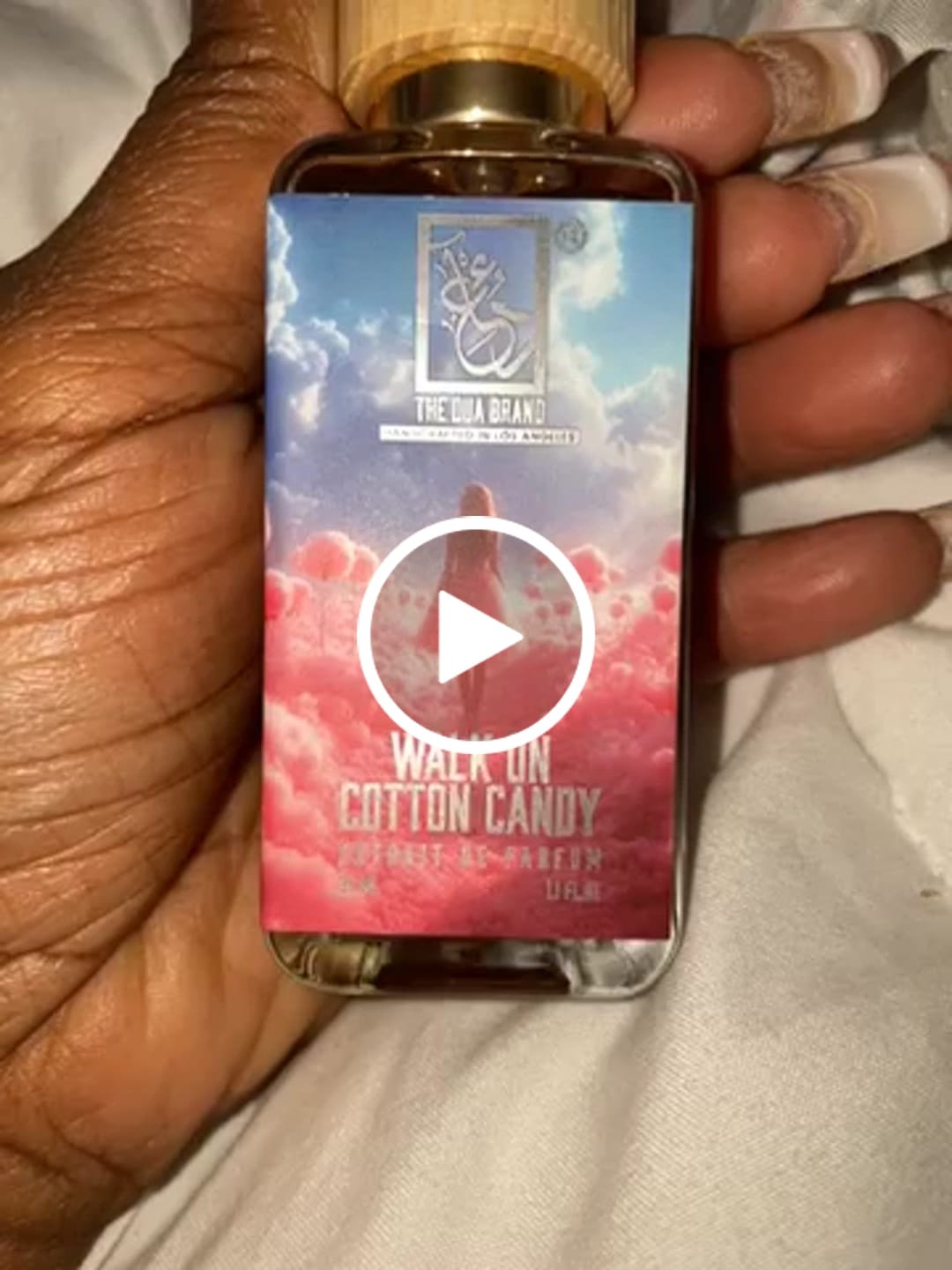 Customer video review of Walk On Cotton Candy