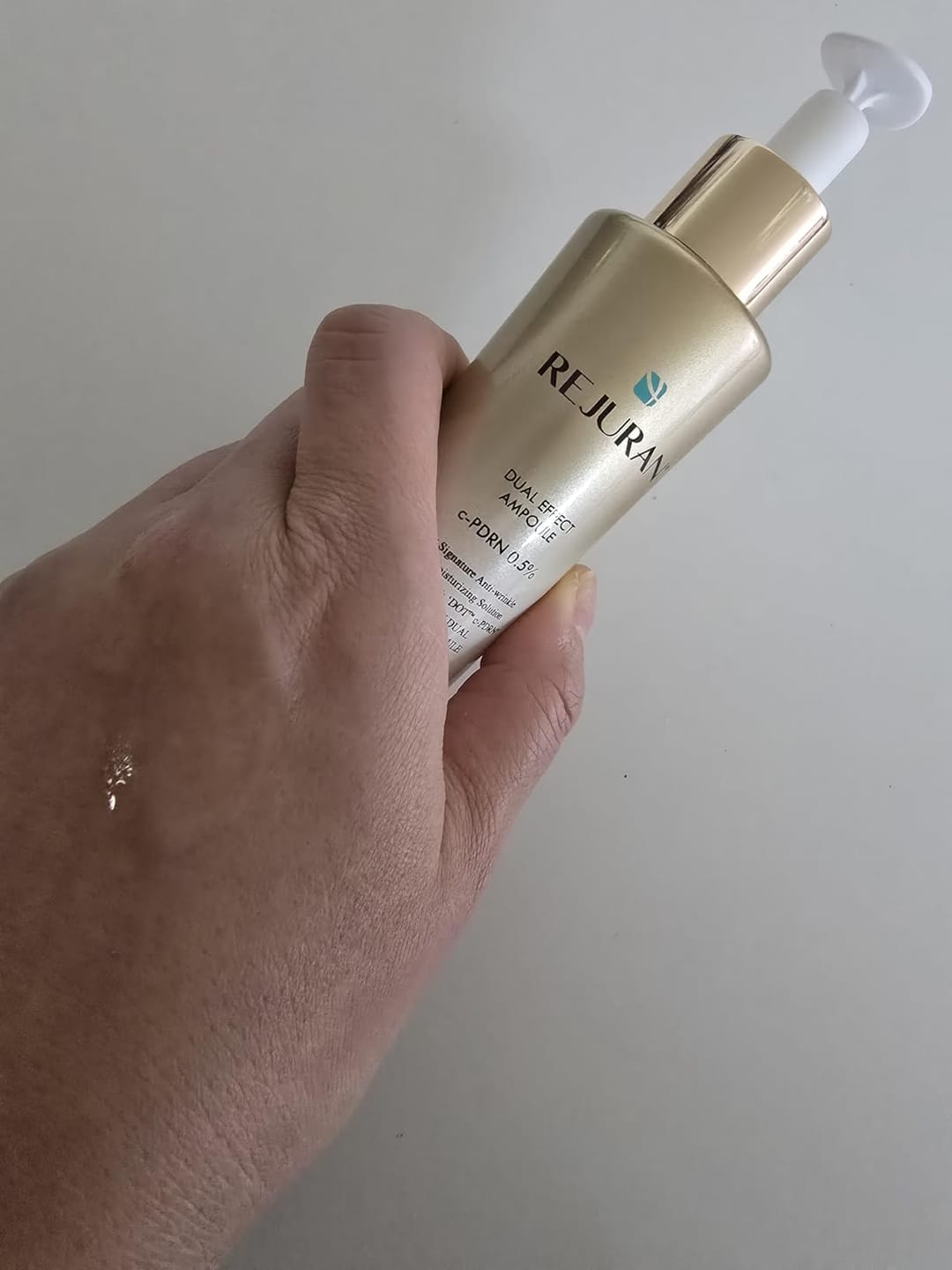 Customer photo review of Rejuran Dual Effect Ampoule