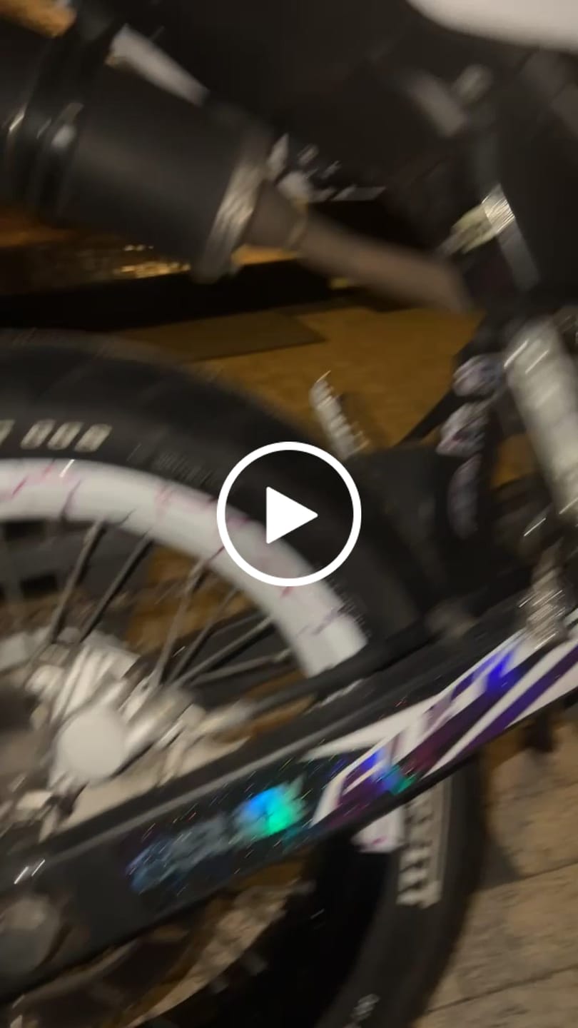 Customer video review of 50/50 Supermoto Wheel Graphics