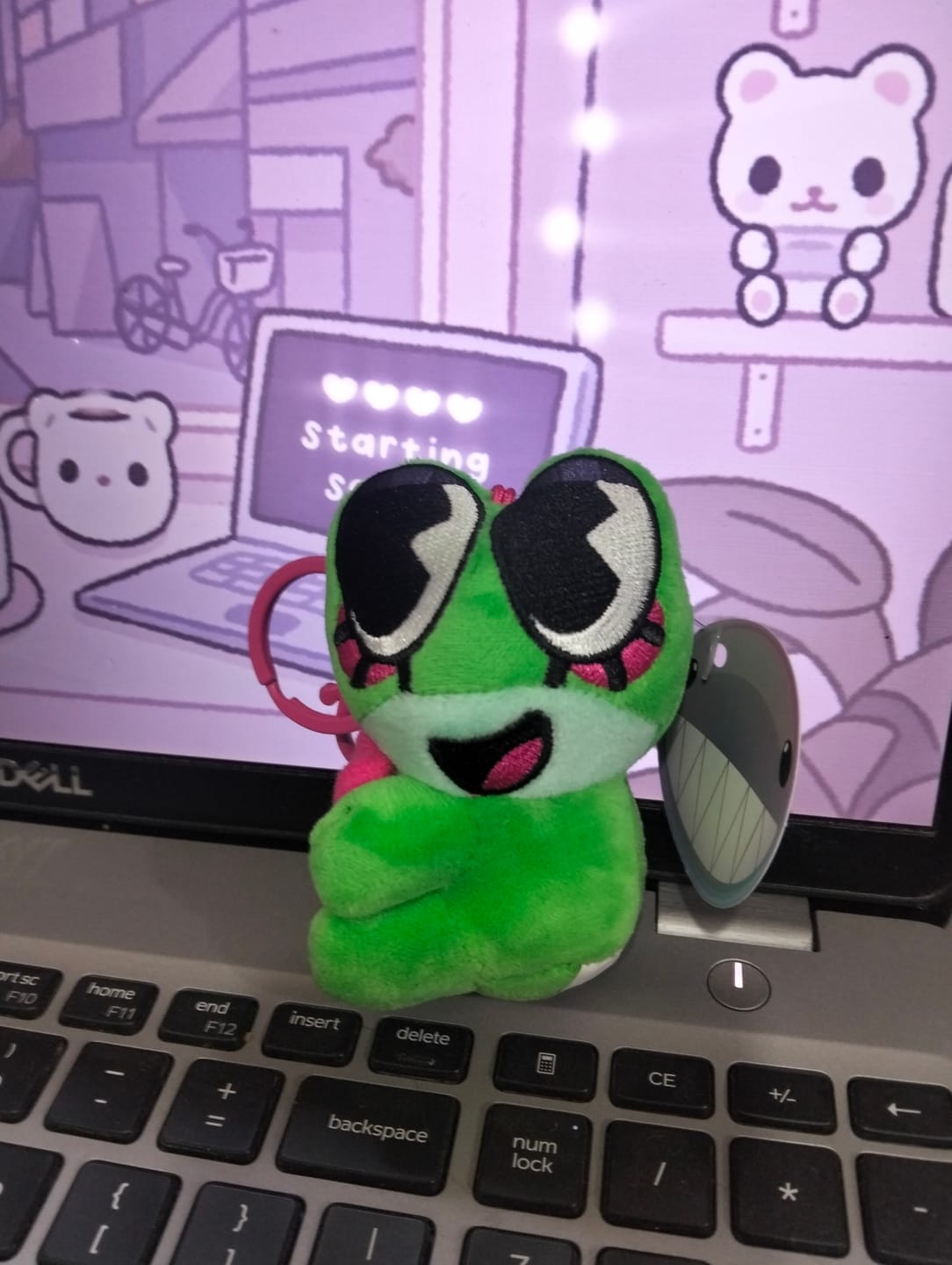 Customer photo review of Jax & Ribbit Magnetic Plush Keychains
