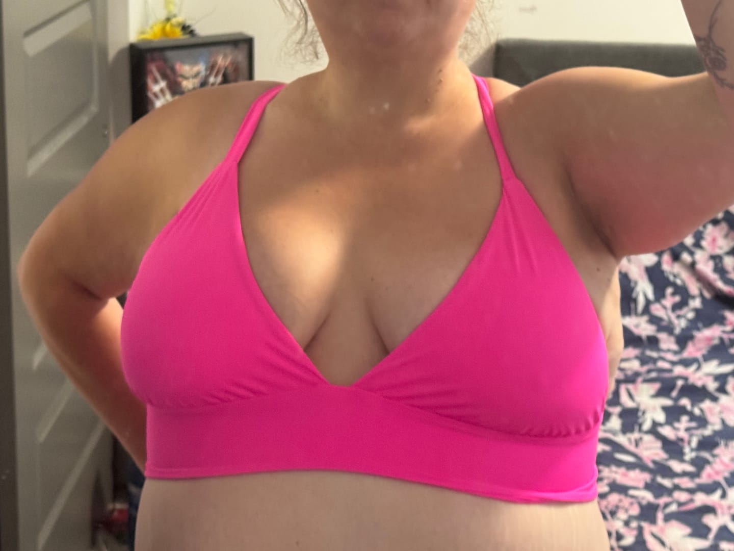 Customer photo review of 'Uplift' Plunging Bikini Top