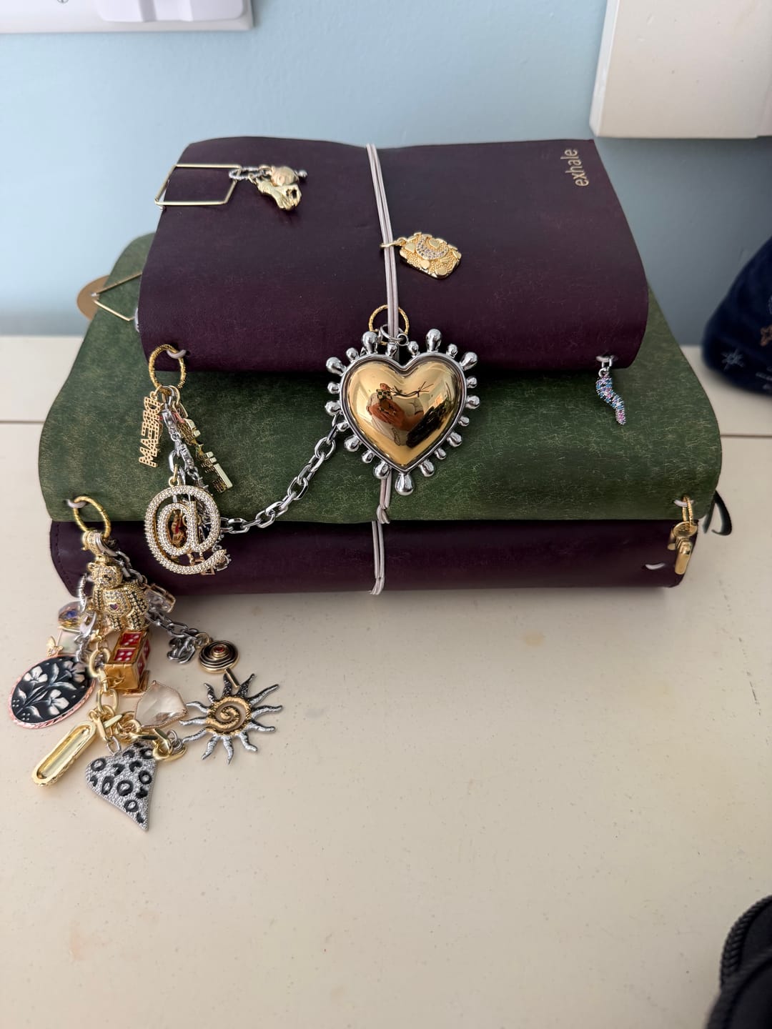Customer photo review of 3 CHARM BUNDLE - (NO CHAIN) Pick Your Charms TT LIVE