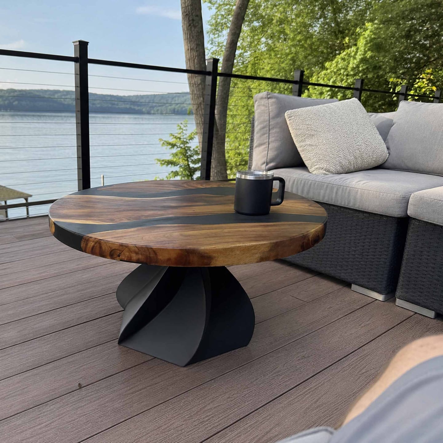 Customer photo review of Coffee Table for Handcrafted Modern Design - 106 Papao