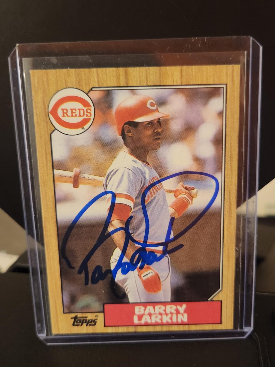 Customer photo review of Barry Larkin Autograph Signing
