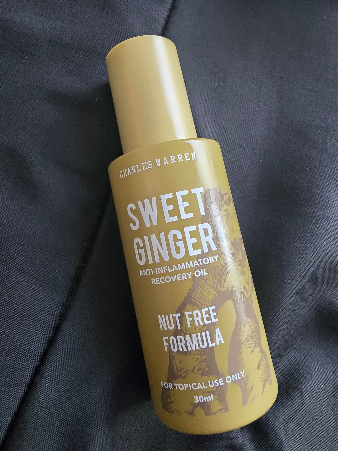 Customer photo review of [Nut-Free] Sweet Ginger Dry Oil for Sensitive Skin