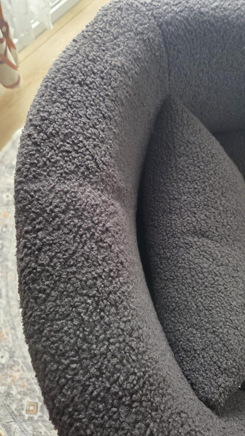 Customer photo review of Swivel Barrel Armchair Tub