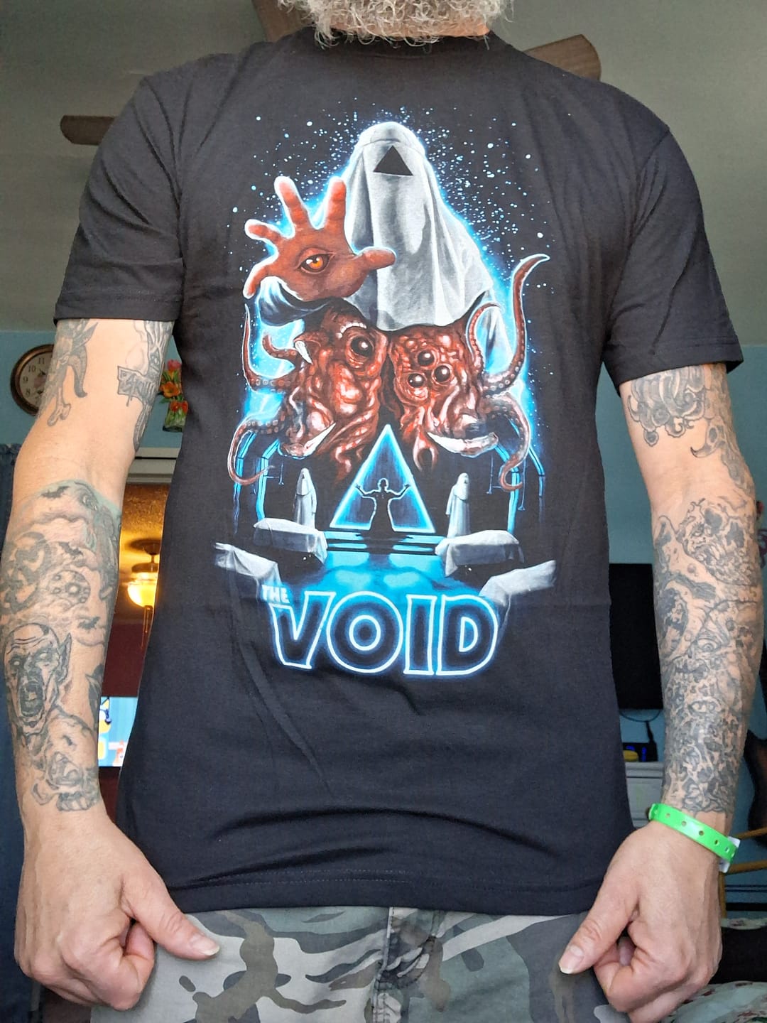 Customer photo review of THE VOID: DIMENSION OF EVIL - T-SHIRT