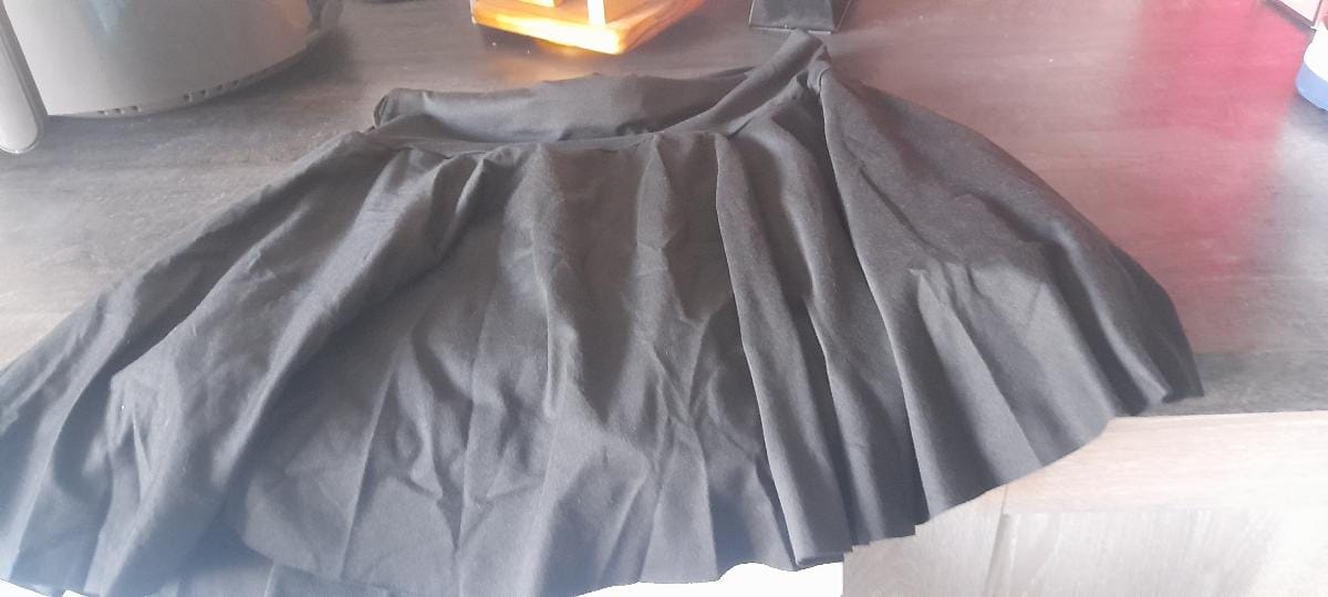 Customer photo review of Jupe-short de sport plissée avec poche