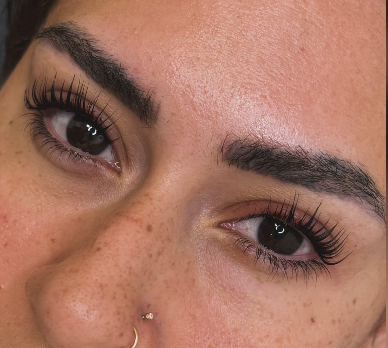 Customer photo review of Korean Lash Lift Kit