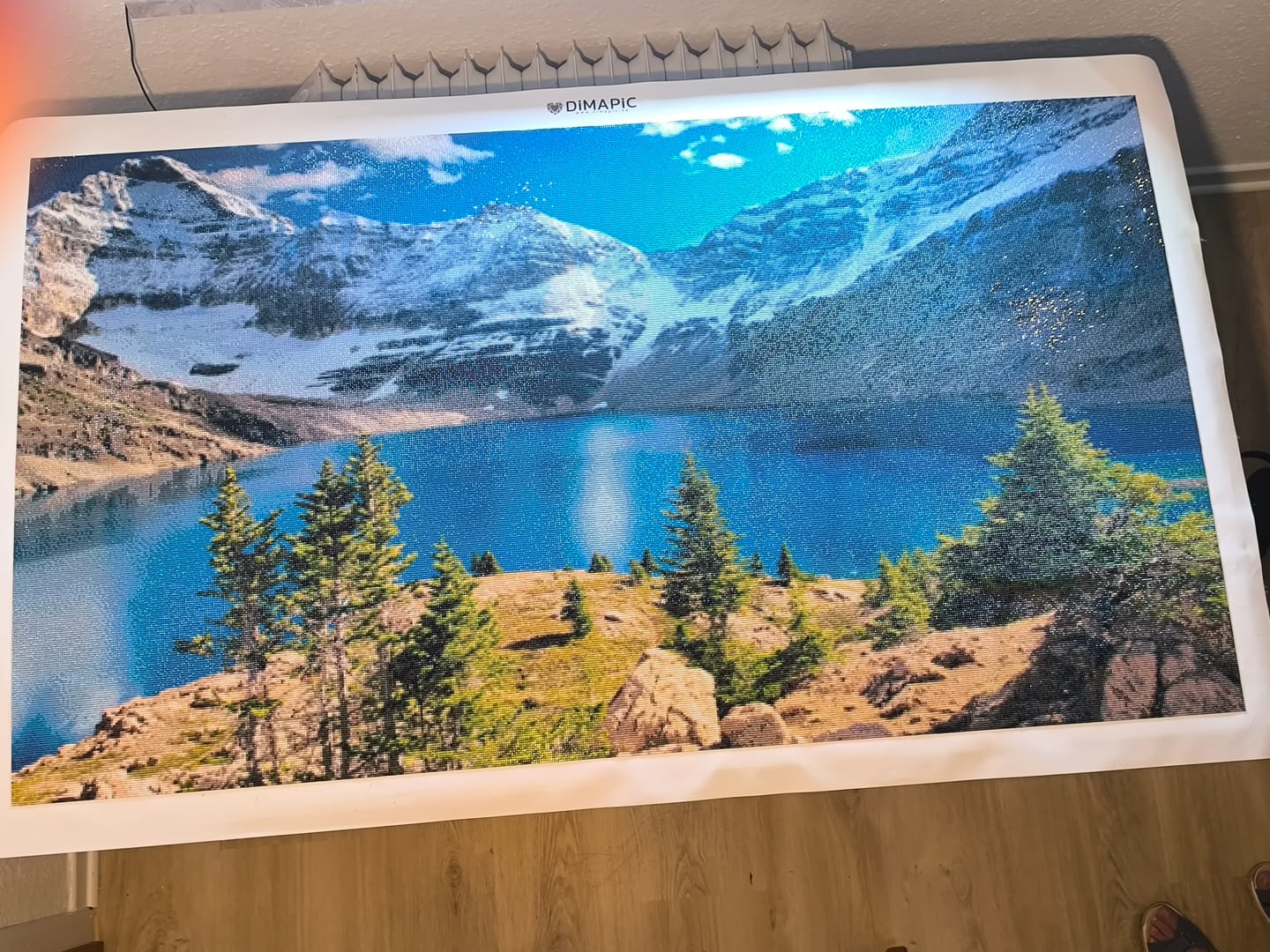 Customer photo review of 5D Diamond Painting - Personalisiertes Diamond Painting mit eigenem Bild