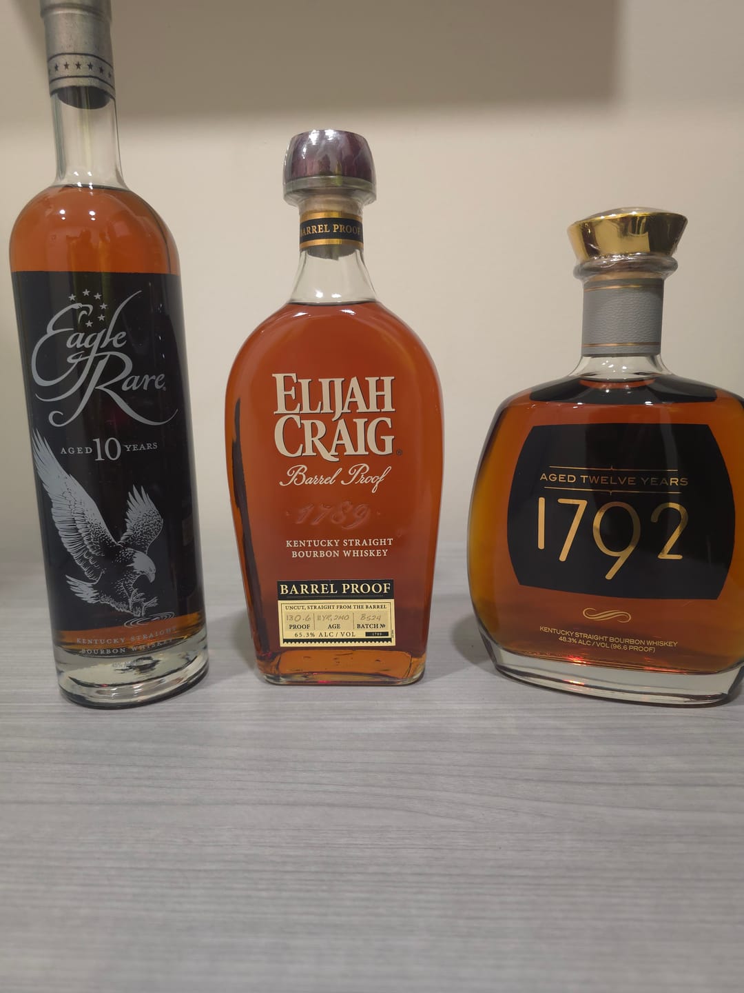 Customer photo review of Elijah Craig Barrel Proof Bourbon Batch B524