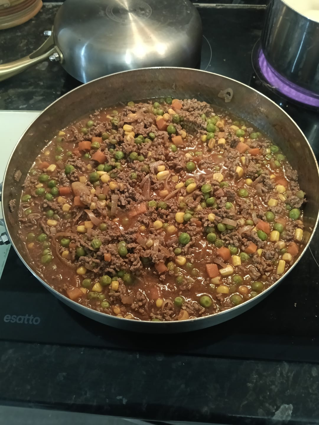 Customer photo review of Hand-Hammered High-Wall Titanium Pan | Limited Edition