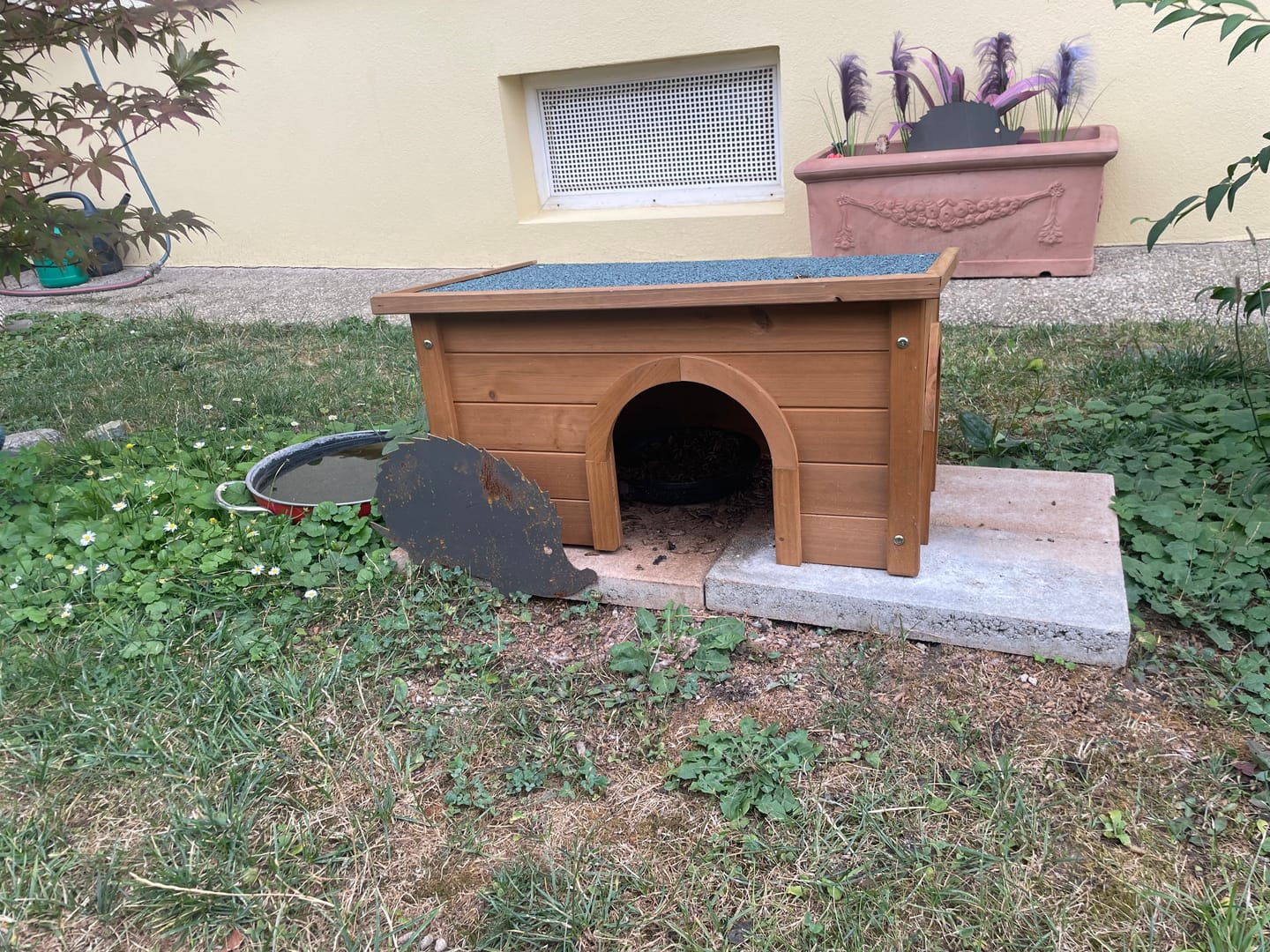Customer photo review of Gartenstecker Igel