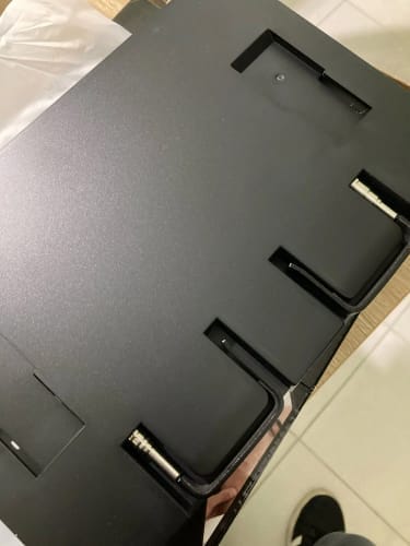 Customer photo review of Trifold Makeup Mirror – 360° Adjustable Travel Vanity Mirror