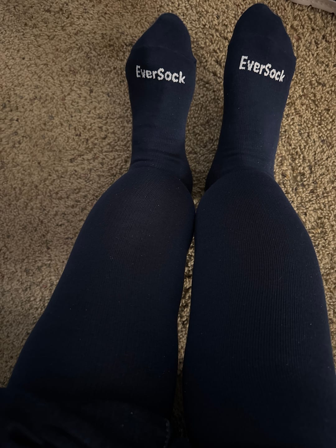 Customer photo review of EverSock™ Bamboo Compression Socks