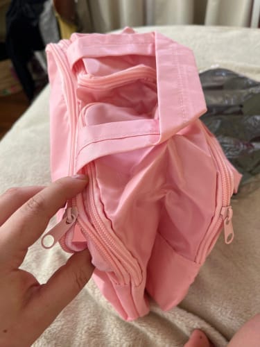 Customer photo review of Travel Cosmetic Bag – Large Capacity Waterproof Wash Bag