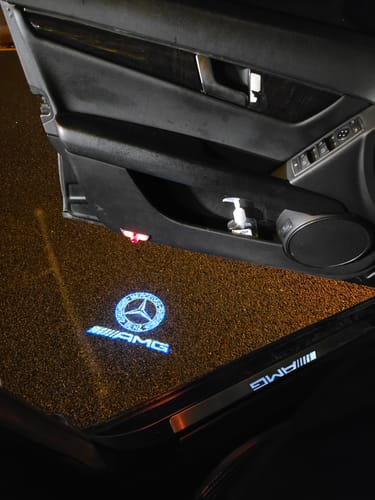 Customer photo review of MERCEDES DOOR LIGHTS