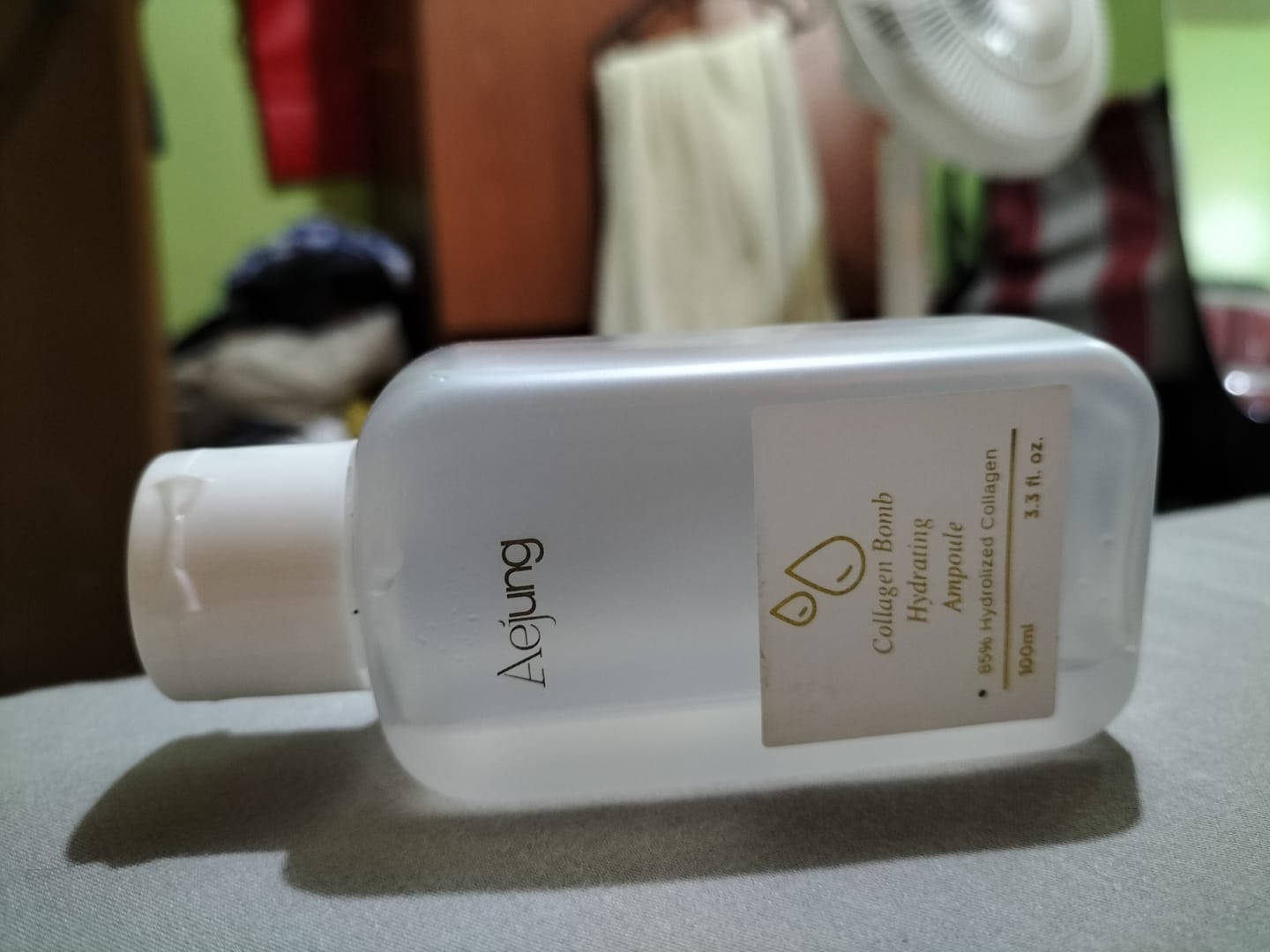Customer photo review of Aejung™ Collagen Bomb Hydrating Ampoule