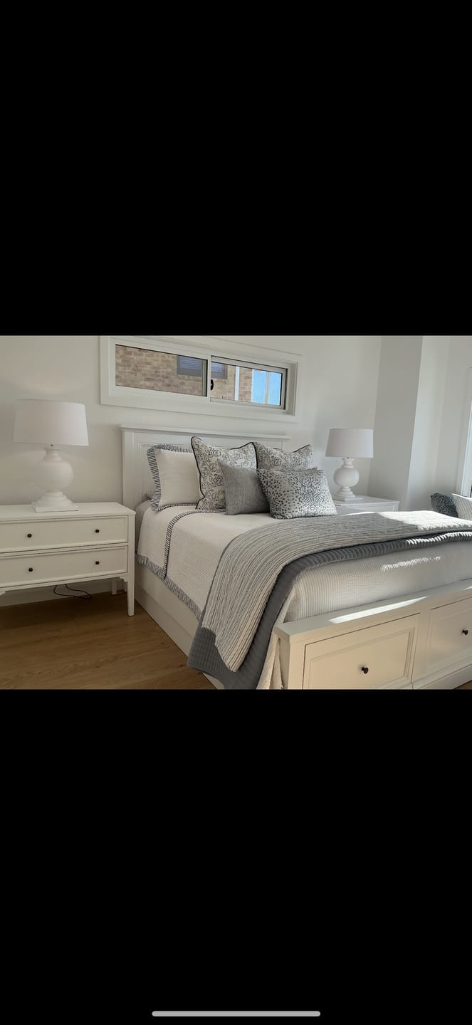 Customer photo review of Madison Large Bedside Table