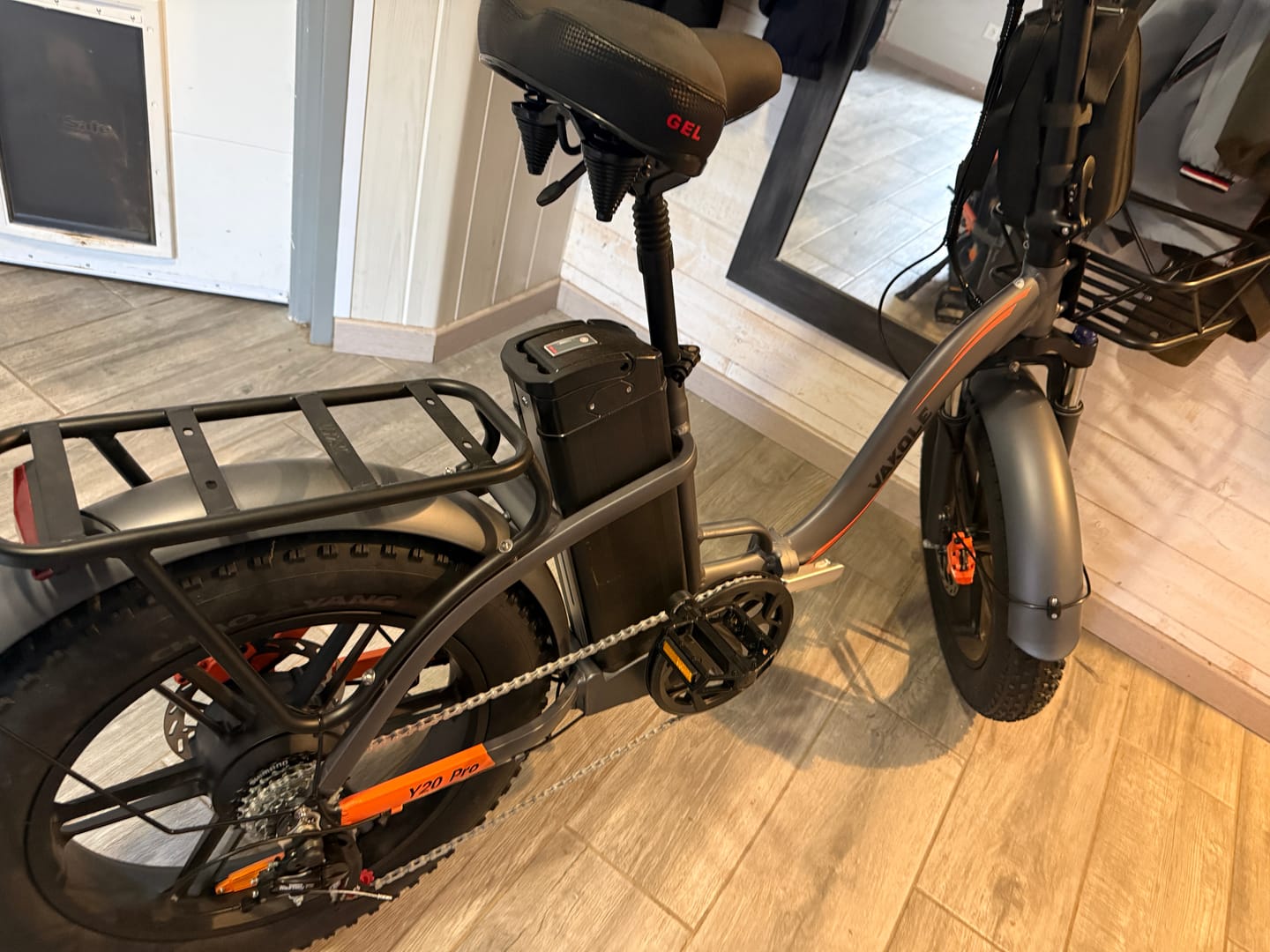 Customer photo review of Vakole Y20 Pro 20" Fat Bike 1440Wh Foldable Step-through E-bike 48V 30Ah Battery
