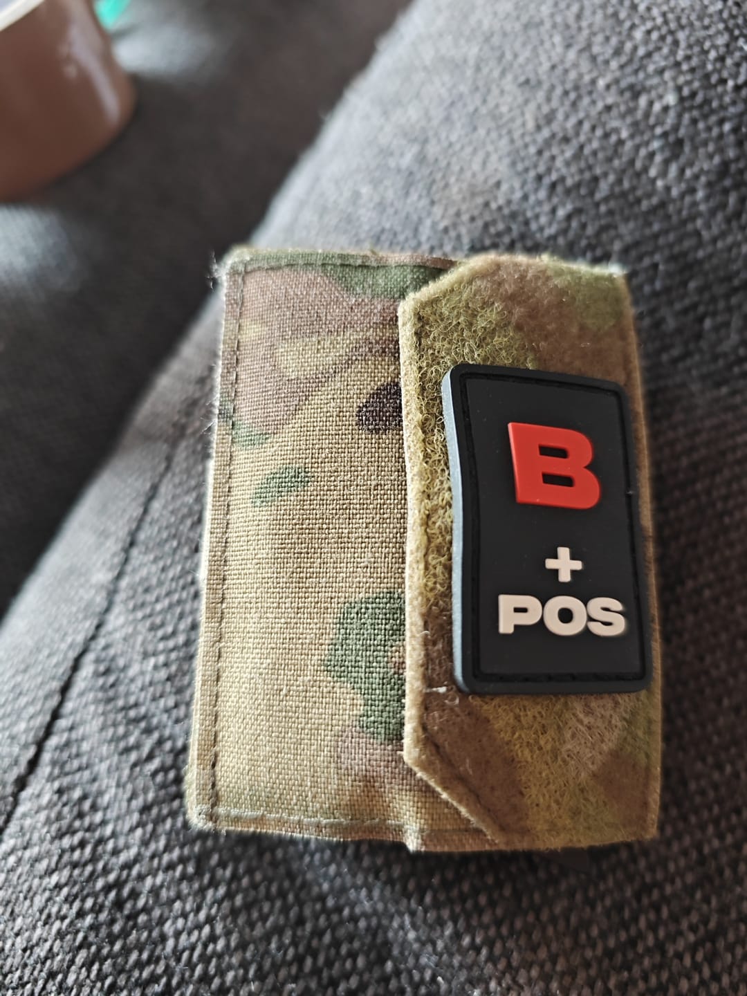 Customer photo review of Tactical Wallet Münzfach - Multicam Hell
