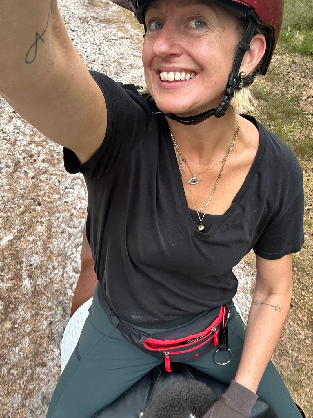 Customer photo review of Waist Bag Black