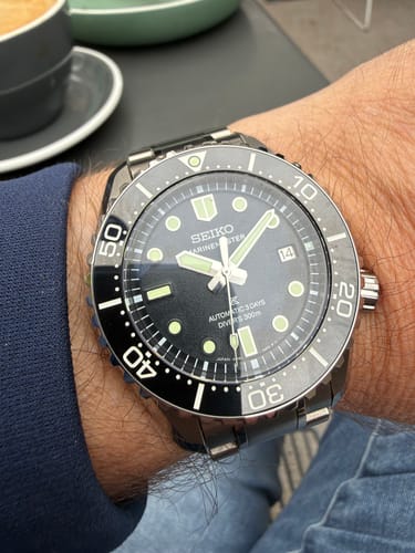 Customer photo review of Seiko Prospex Automatic Men's 42.60mm Watch HBF001J