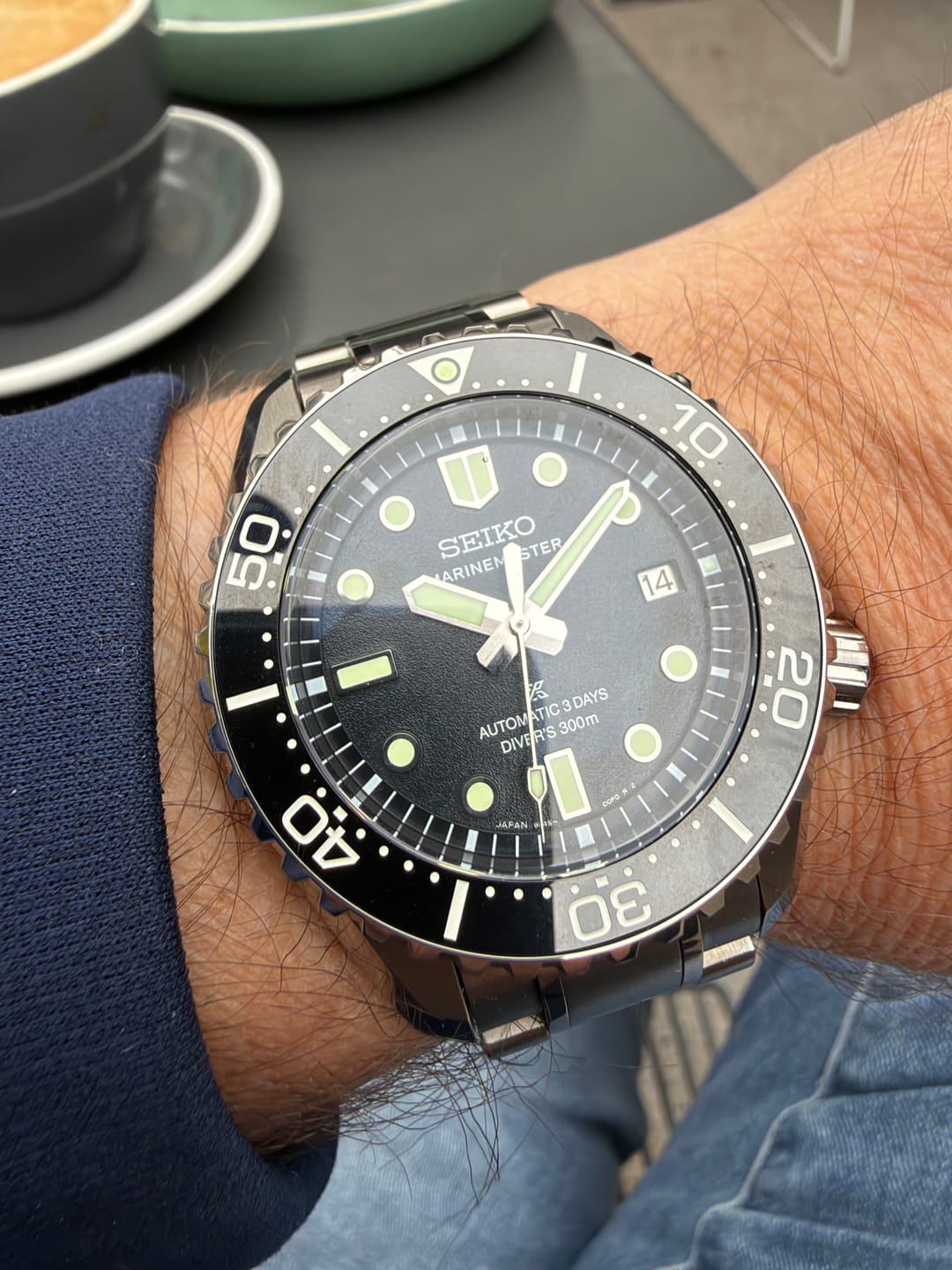 Customer photo review of Seiko Prospex Automatic Men's 42.60mm Watch HBF001J